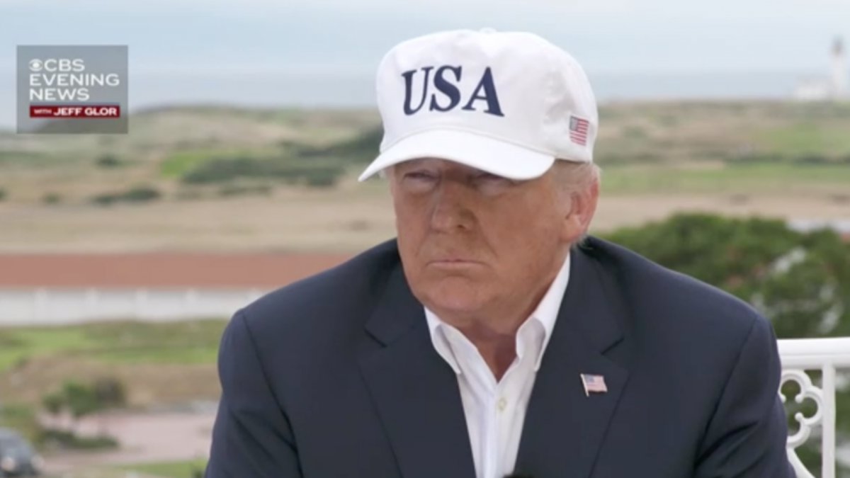 Trump on his family history